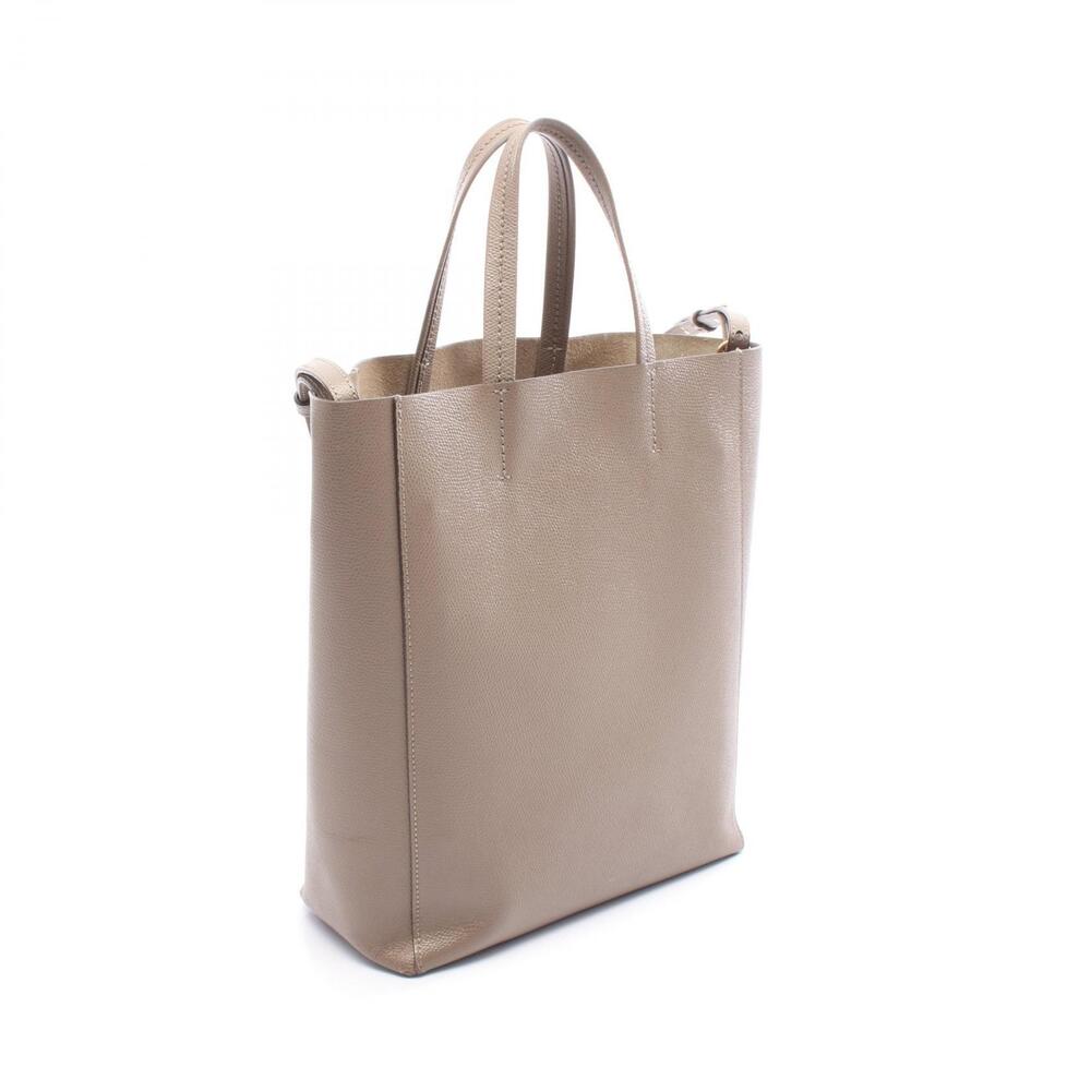 Celine Vertical Cabas Tote Bag Leather Gray - Picture 2 of 7